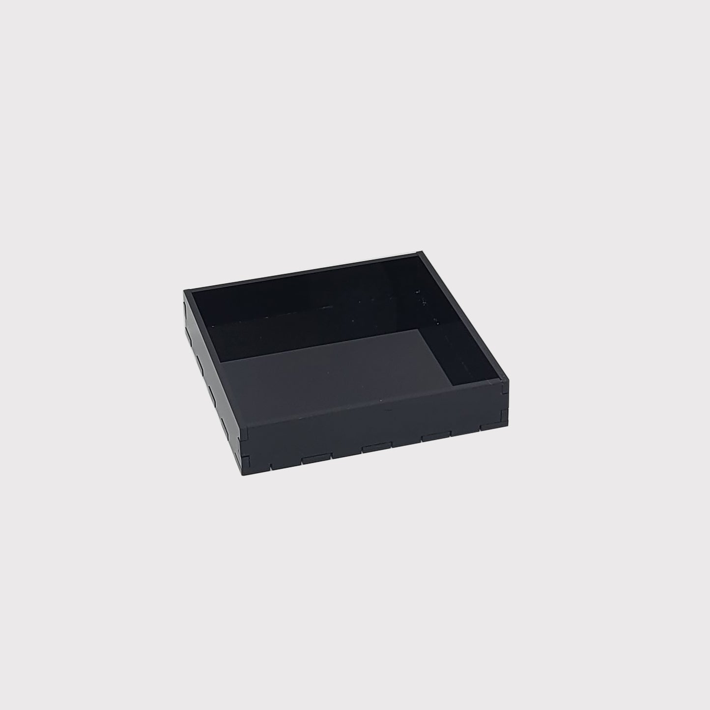 Square Black Acrylic Tray