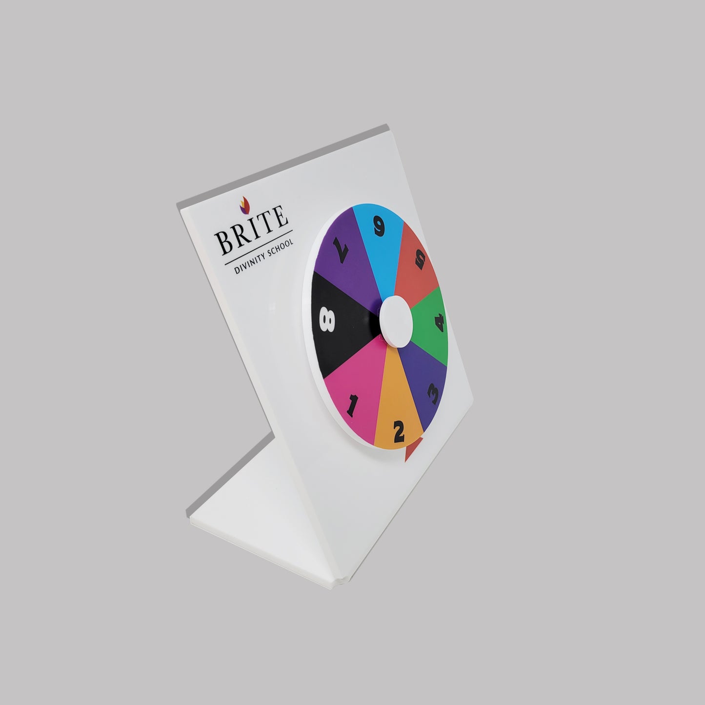 Countertop Prize Spinning Wheel.