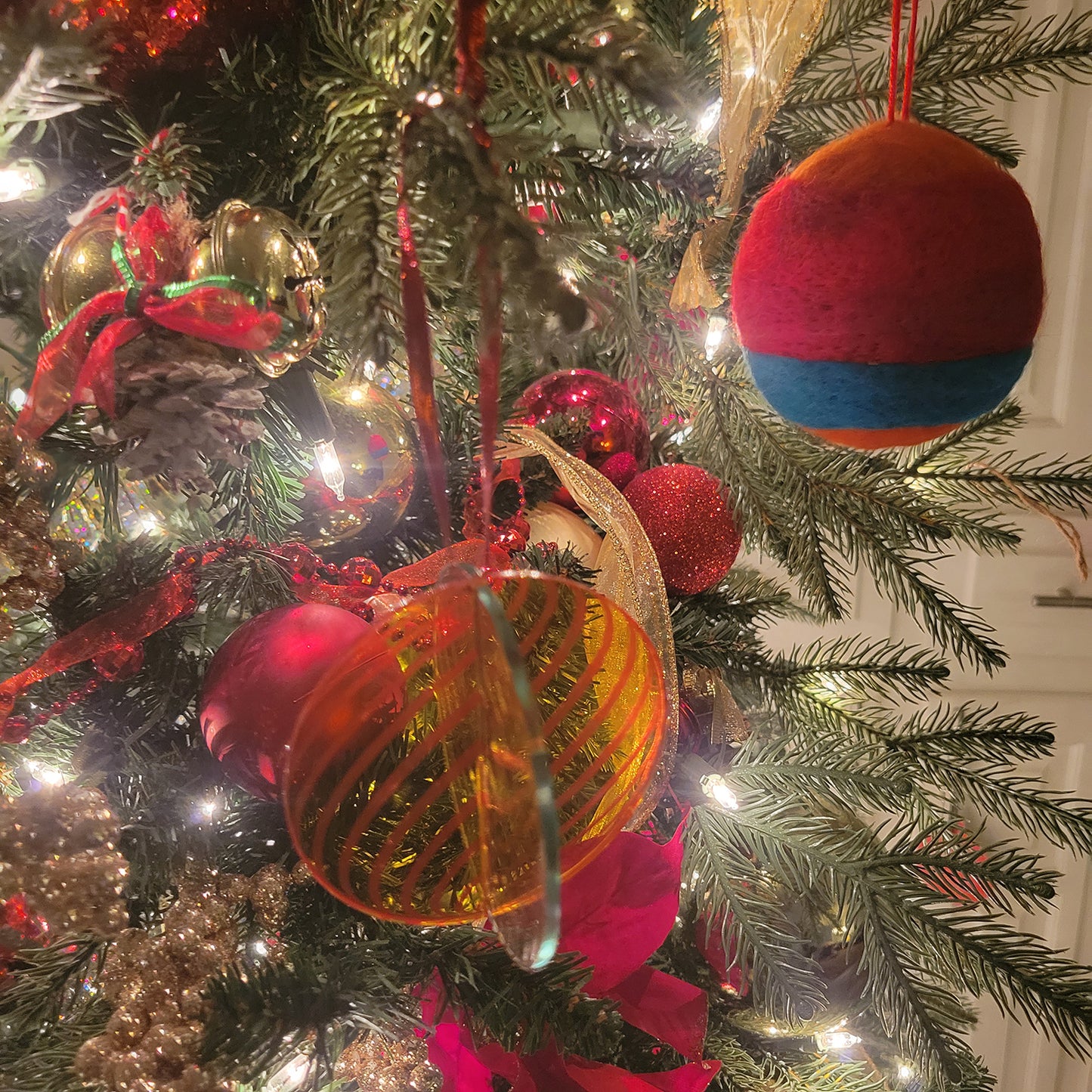 Merry Rothko Ornaments Set of 3
