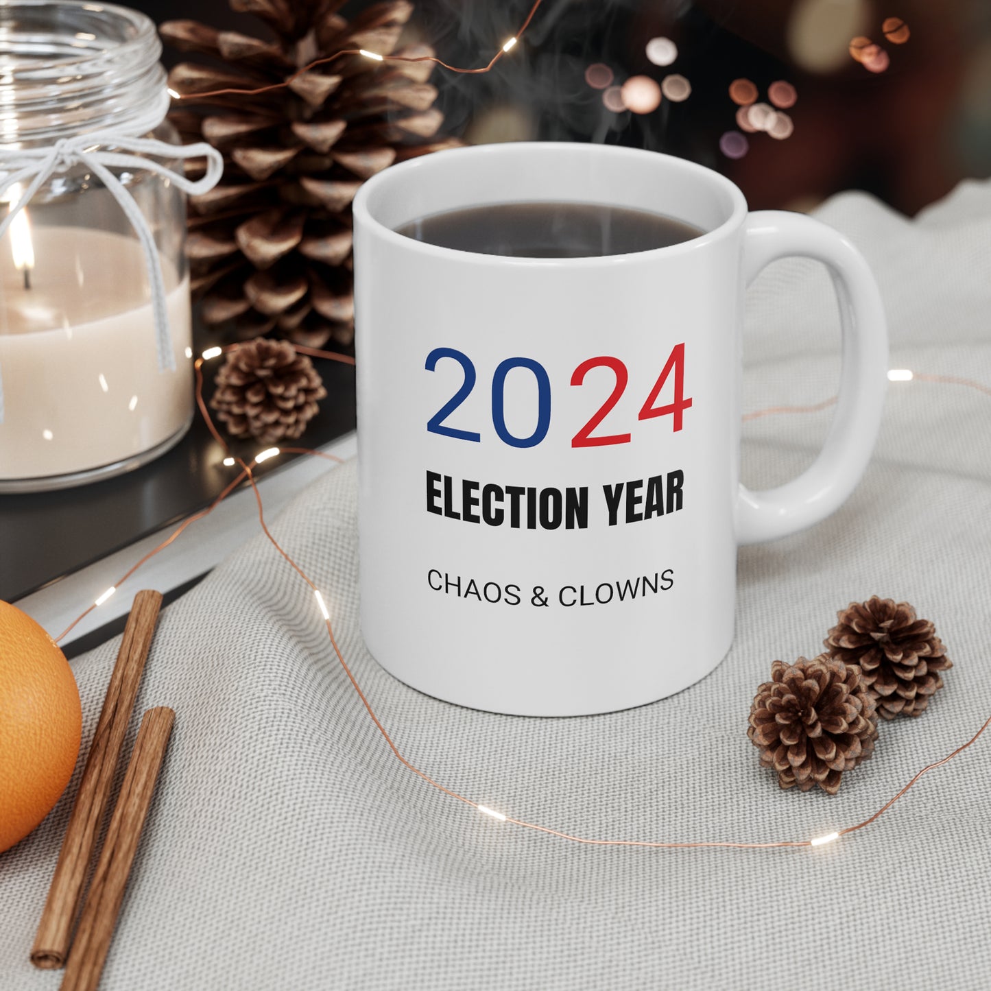 Chaos and Clowns!! 11 Oz Ceramic Mug