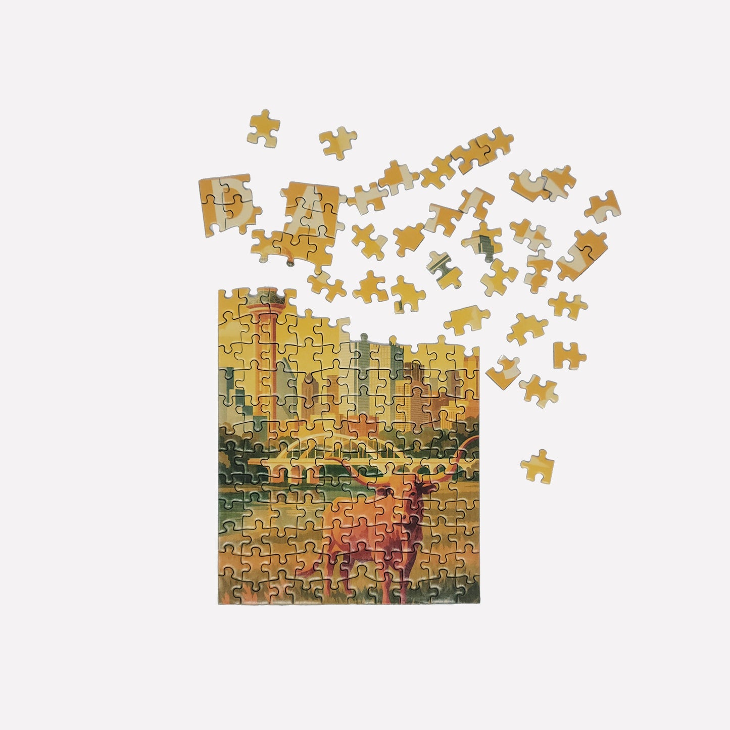 150 Piece Mini Puzzle – Art Deco U.S. Cities Collection