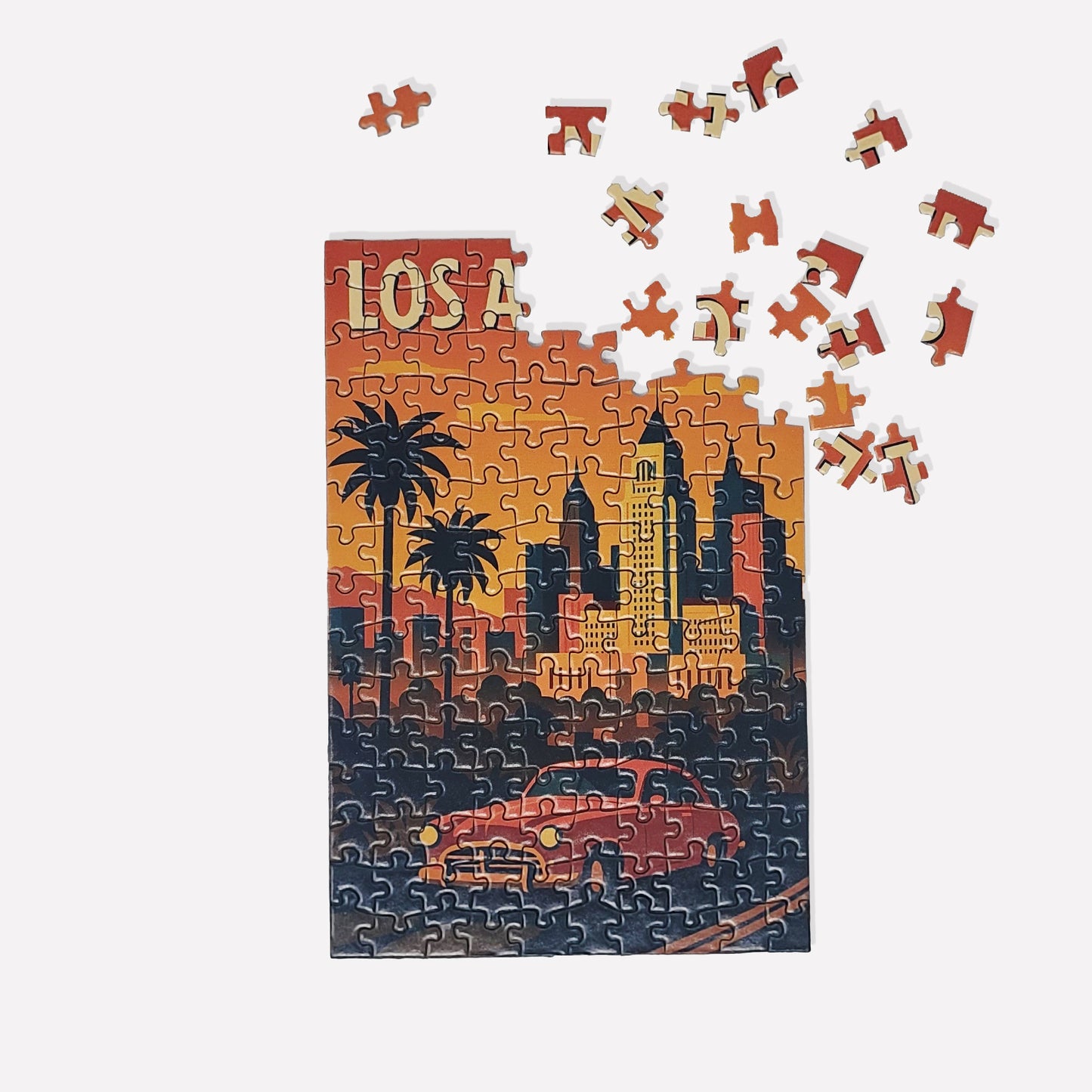 150 Piece Mini Puzzle – Art Deco U.S. Cities Collection