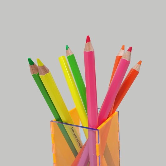 Package of 20 Neon Pencil Sets (Each Set Includes 4 Pencils)