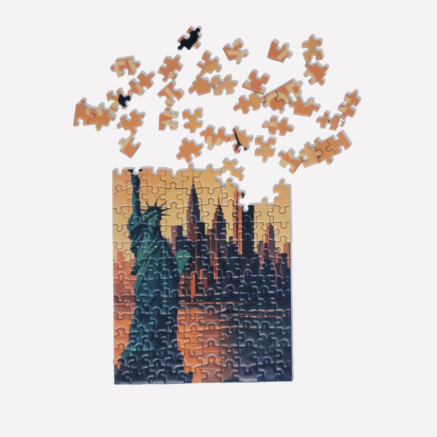 150 Piece Mini Puzzle – Art Deco U.S. Cities Collection