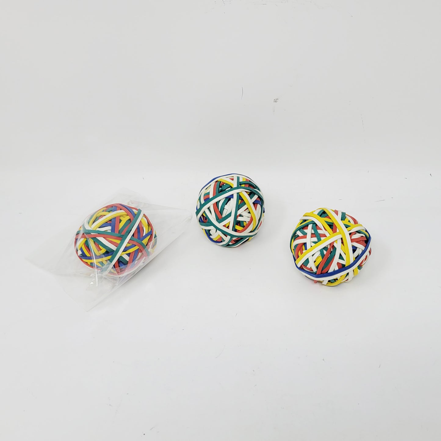ChromaSphere: Multicolored Rubber Band Ball Collection