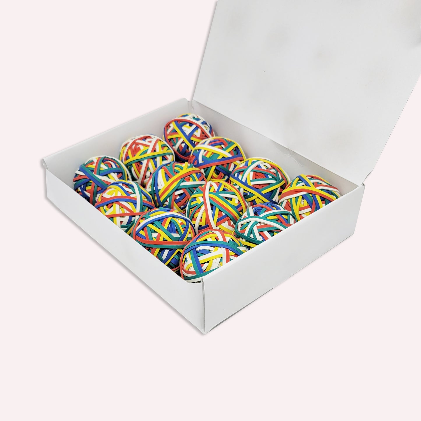 ChromaSphere: Multicolored Rubber Band Ball Collection