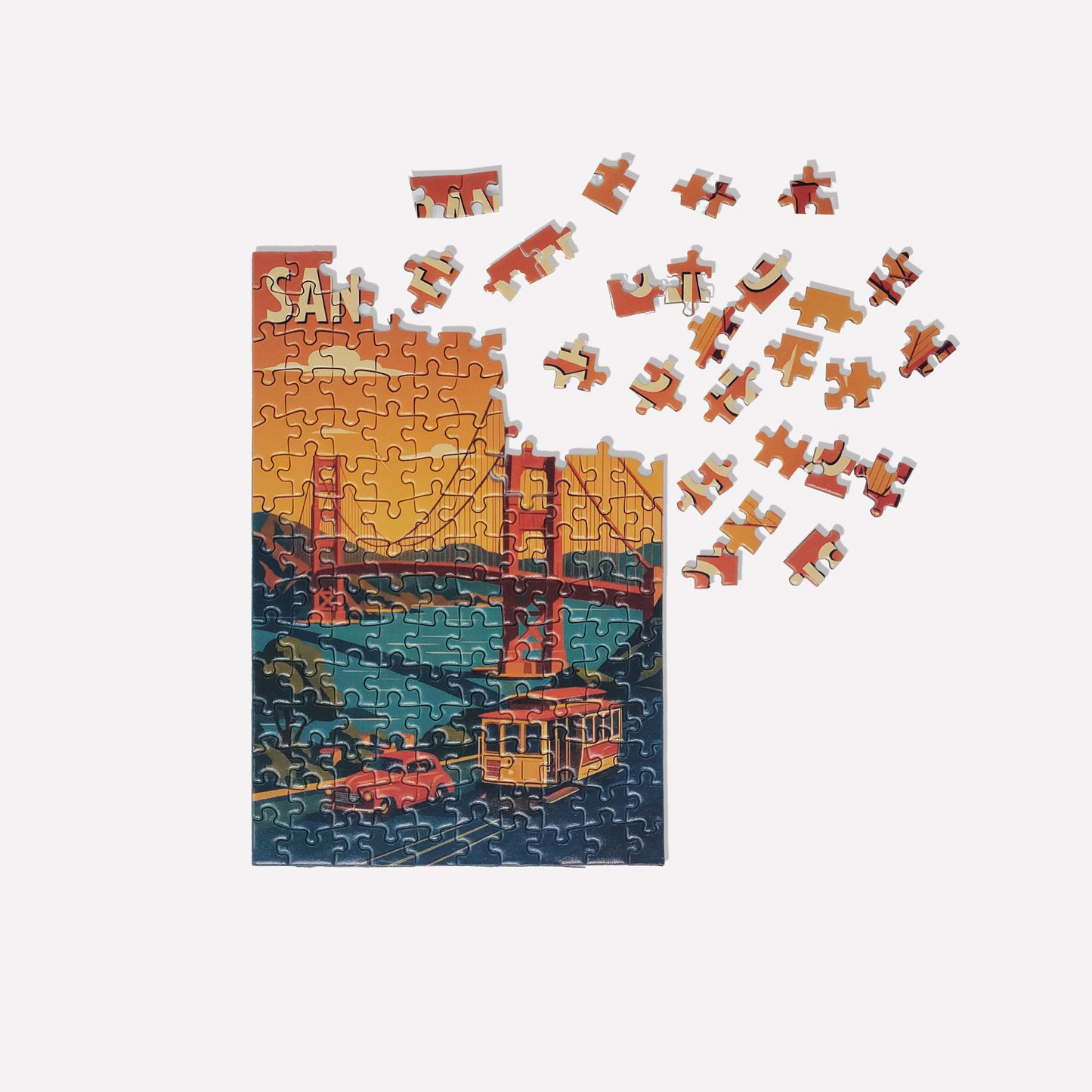 150 Piece Mini Puzzle – Art Deco U.S. Cities Collection