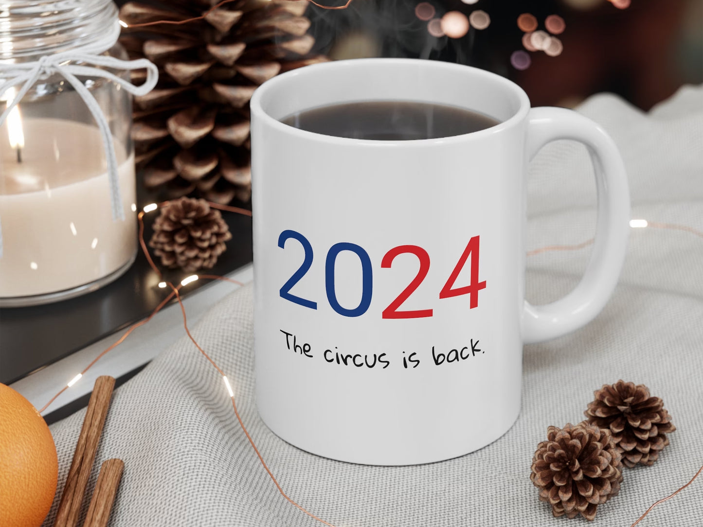 The Circus is Back!! 11 Oz Ceramic Mug