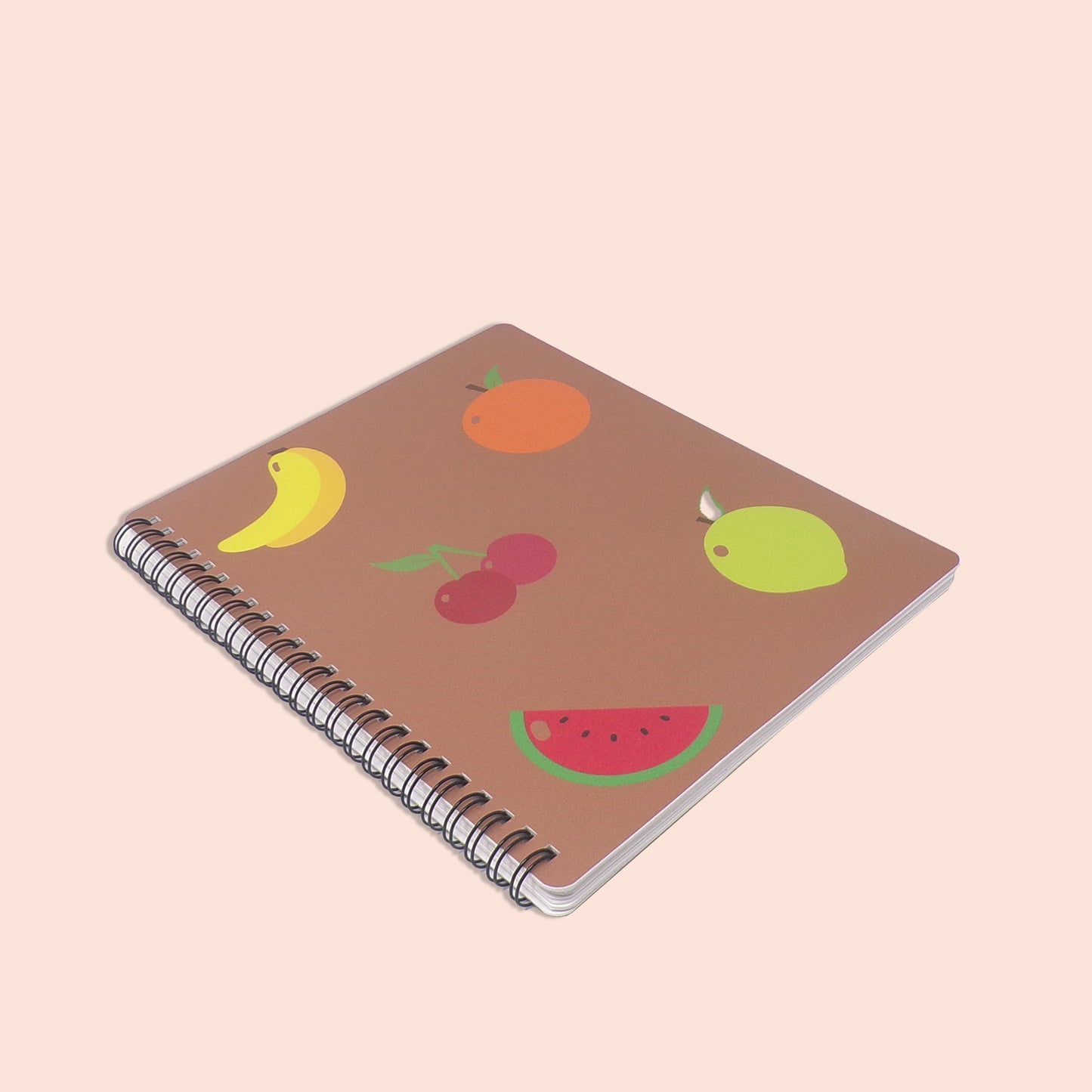 Art Journal fruits and brown