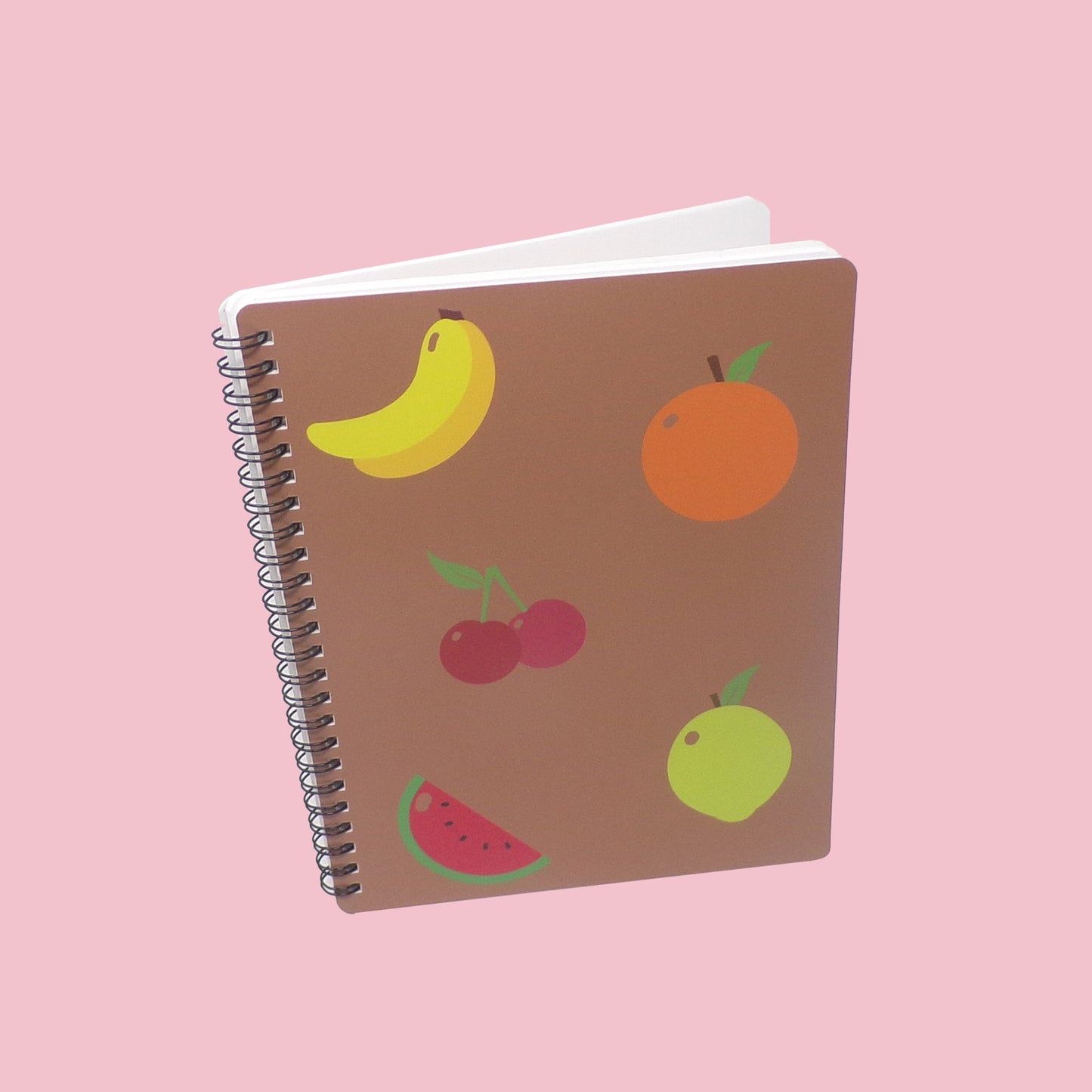 Art Journal fruits and brown