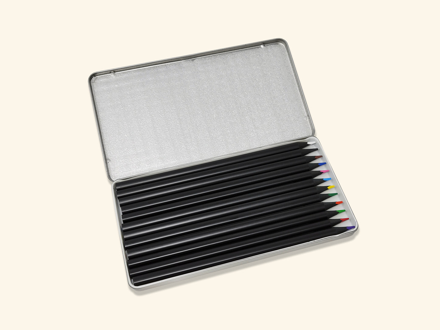 Cool Beans Coloring Pencil Tin Box