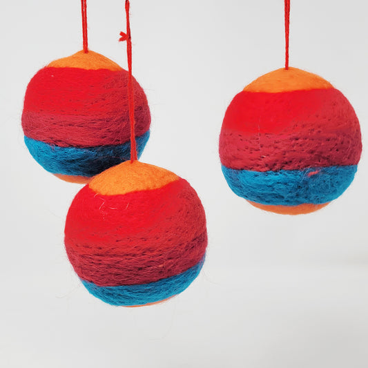 Merry Rothko Ornaments Set of 3