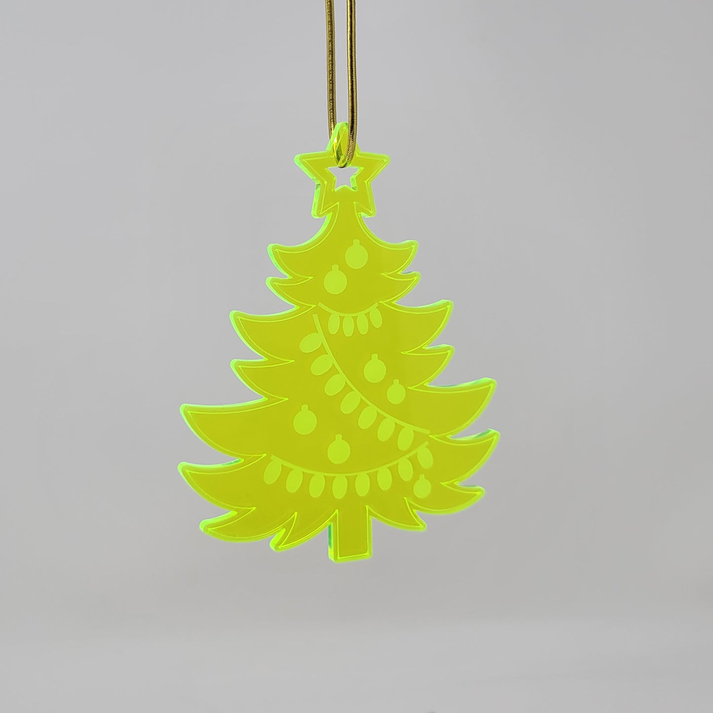 Christmas Tree Ornament Set of 4
