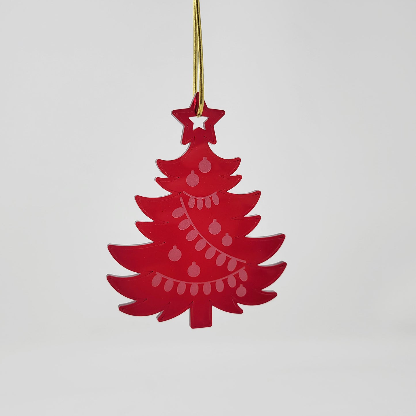 Christmas Tree Ornament Set of 4