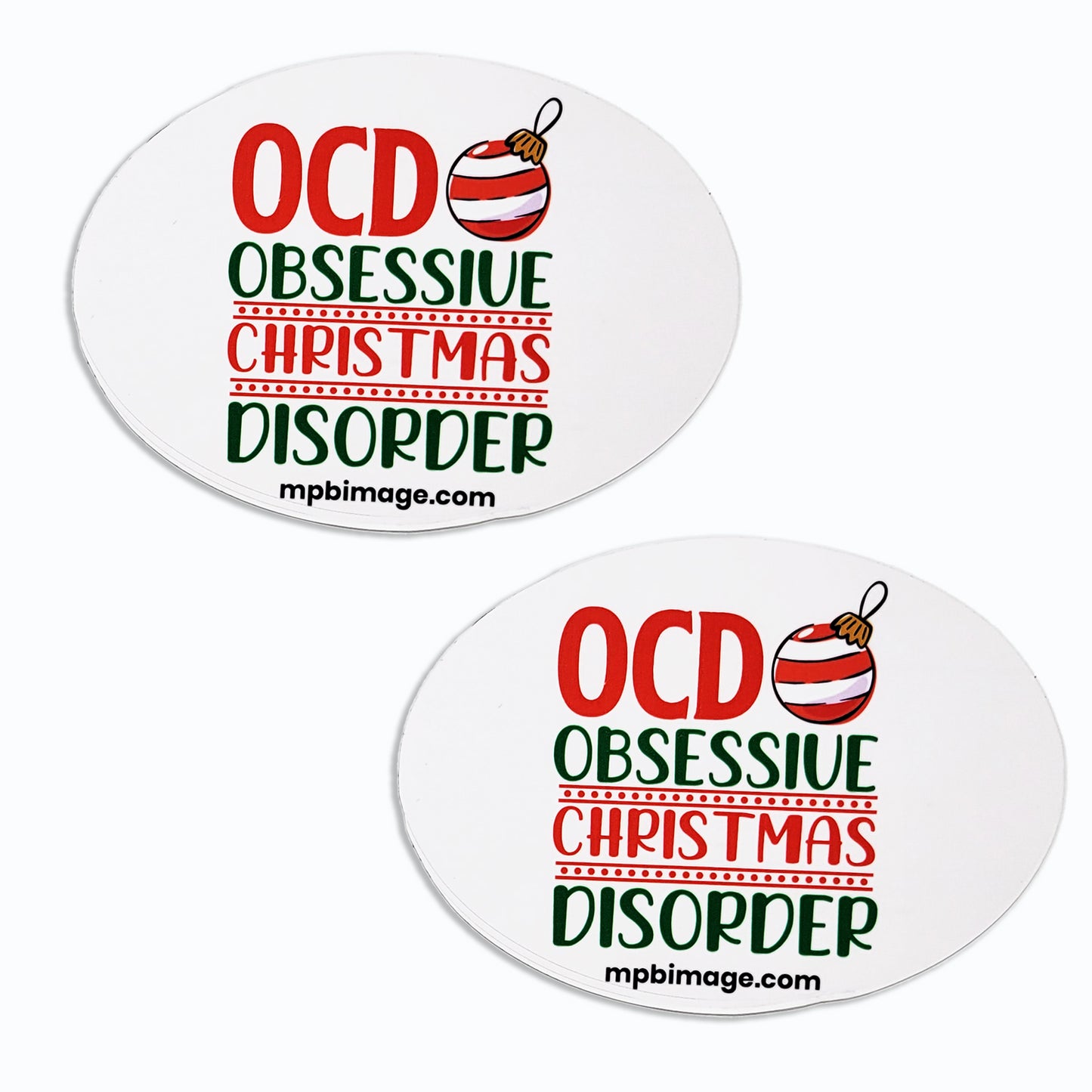 Christmas Car Magnets set of 2