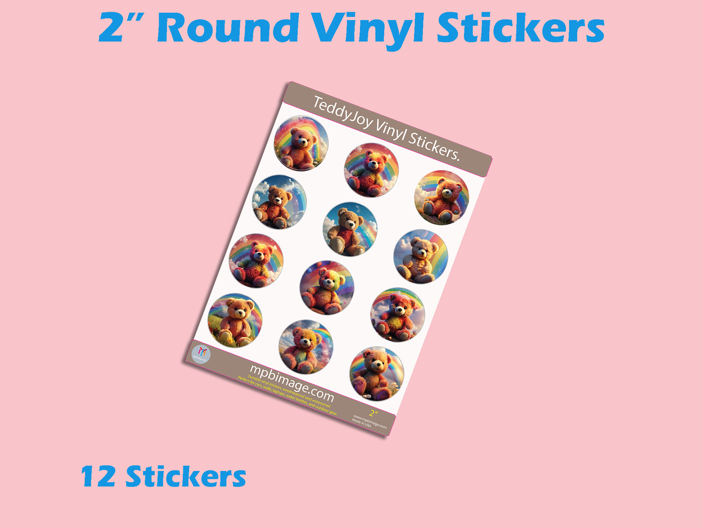 46 RainbowCuddle Vinyl Stickers - A Spectrum of Joy