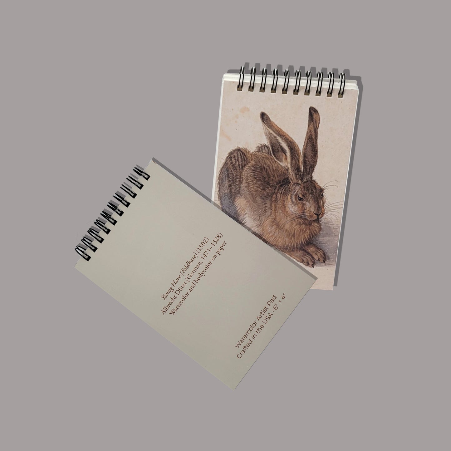 Mini Watercolor Artist Pad – Albrecht Dürer, Young Hare (Feldhase)