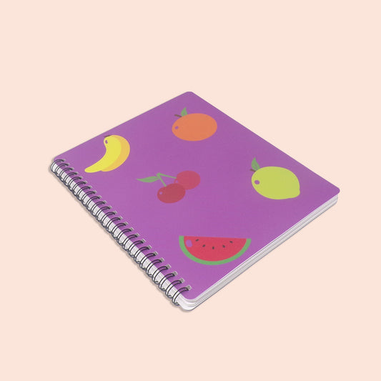 Art Journal  fruits and Purple